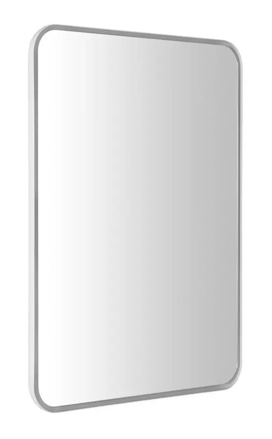 Sapho Float - rāmja spogulis 50x70 cm, ar LED apgaismojumu, balts spīdīgs 22571