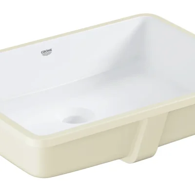 Grohe Cube Ceramic - zemvirsmas izlietne 49x37 cm, PureGuard, Alpu balts 3948000H