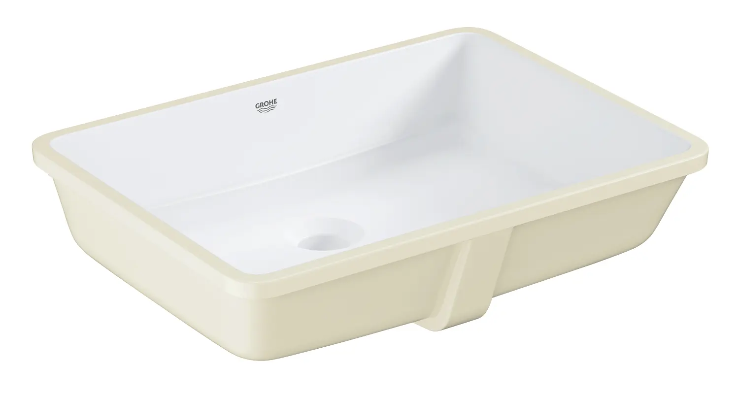 Grohe Cube Ceramic - zemvirsmas izlietne 49x37 cm, PureGuard, Alpu balts 3948000H