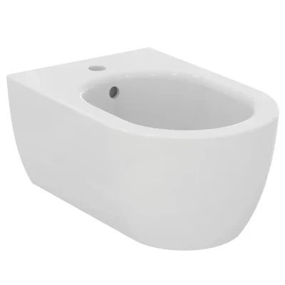 Ideal Standard Blend - piekaramais bidē, 355x540 mm, ar pārplūdi, jaucējkrāna caurums, balts T375001