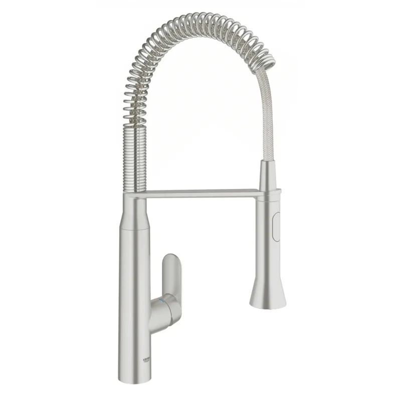 Grohe K7 - virtuves izlietnes maisītājs ar atsperes sviru, SuperSteel 31379DC0