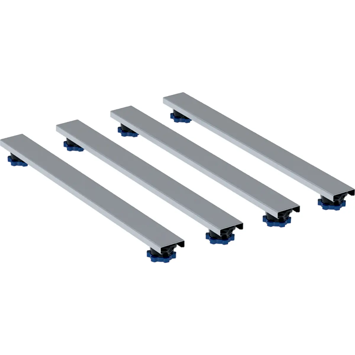 Geberit piederumi - būvniecības komplekts 800 mm, augstums 6-12 cm, dušas paliktņiem no 1400 mm 554.962.00.1