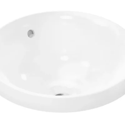 Hansgrohe Xuniva S - roku mazgāšanas izlietne, diametrs 40 cm, ar pārplūdi, bez krāna cauruma, balta 60155450
