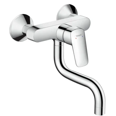 Hansgrohe Logis - virtuves izlietnes vienas sviras maisītājs, hromēts 71836000