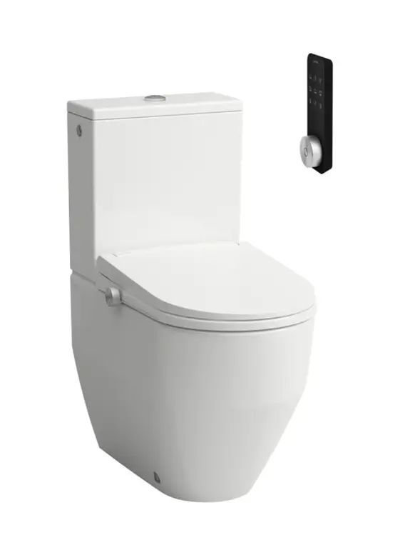 Laufen Cleanet Pro - elektronisks bidē ar keramiku, Vario noteci, Rimless, SoftClose, balts H602890000S002