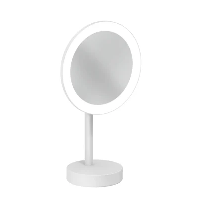 Kludi Vela R - kosmētikas spogulis ar LED apgaismojumu, matēti balts 5899553F