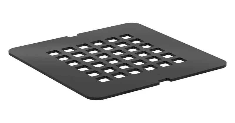 Ideal Standard Ultra Flat S - pārplūdes vāks, melns KV169FV