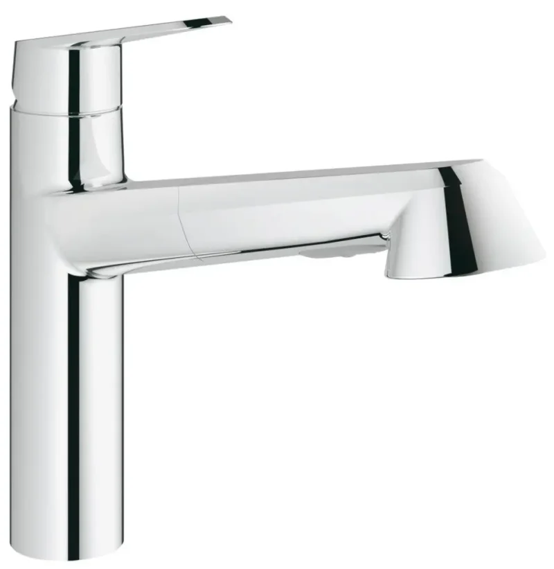 Grohe Eurodisc Cosmopolitan - virtuves izlietnes vienas sviras maisītājs, hromēts 32257002