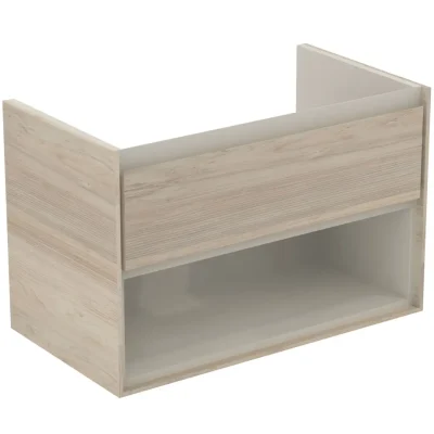 Ideal Standard Connect Air - izlietnes skapītis, 80x44x52 cm, gaiša koka dekors/gaiši brūns matēts E0827UK