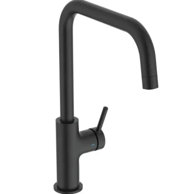 Ideal Standard Ceraline Nuovo - virtuves izlietnes maisītājs, zīdaini melns BE266XG