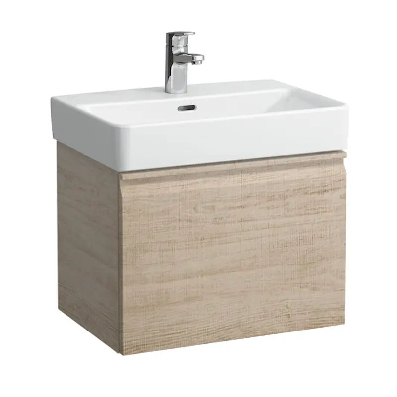 Laufen Pro S - izlietnes skapītis, 51x37x39 cm, 1 atvilktne, gaišs ozols H4830210954791