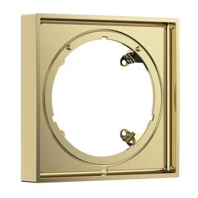 Axor ShowerSelect ID - pagarinājums 17x17 cm, zelta izskats pulēts 13645990