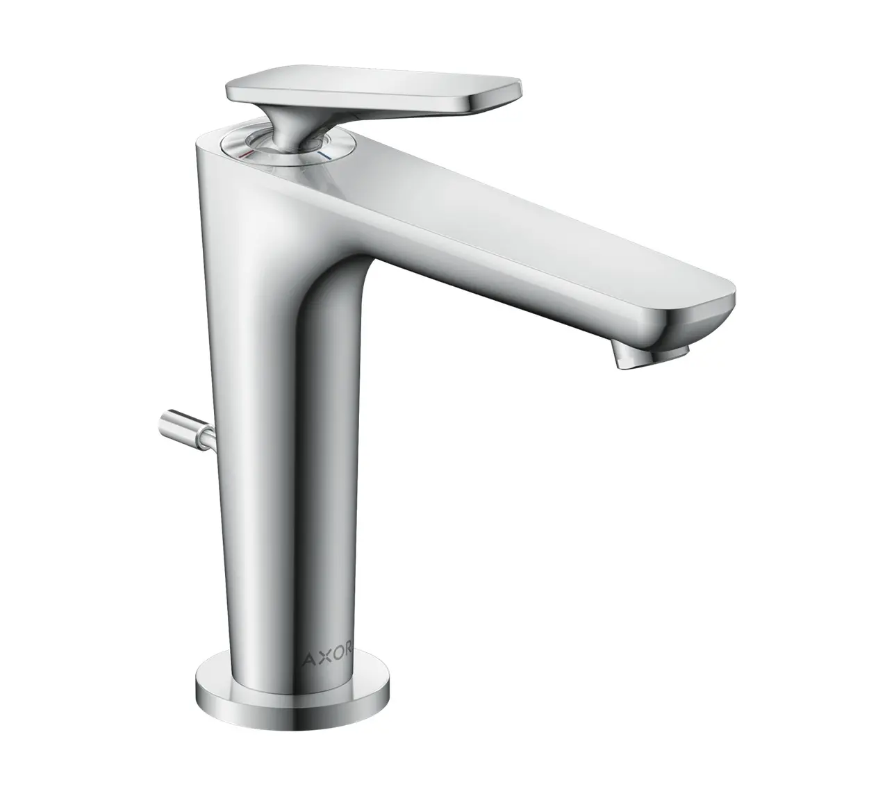 Axor Citterio C - izlietnes maisītājs ar noteci, EcoSmart, CoolStart, hroms 49030000