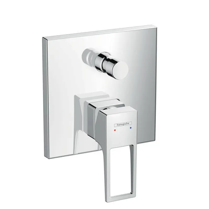 Hansgrohe Metropol - vannas vienas sviras maisītājs ar drošības kombināciju, zemapmetuma montāža, hroms 74546000