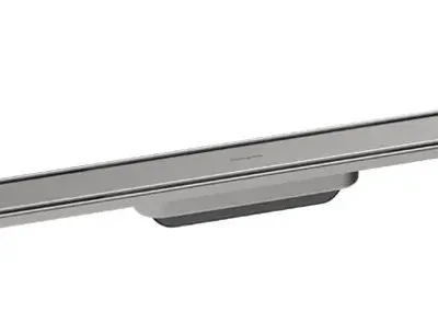 Hansgrohe RainDrain Original - dušas noteka 120 cm, ar režģi, matēts nerūsējošais tērauds 56201800