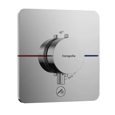 Hansgrohe ShowerSelect Comfort - zemapmetuma termostata maisītājs, hroms 15589000
