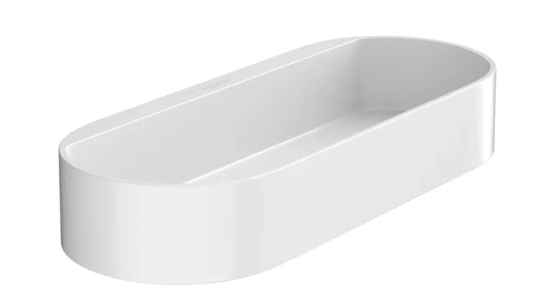 Hansgrohe WallStoris - plaukts, balts matēts 27913700
