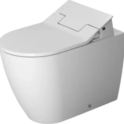 Duravit ME by Starck - grīdas WC SensoWash, ar HygieneGlaze, Alpu balts 2169592000