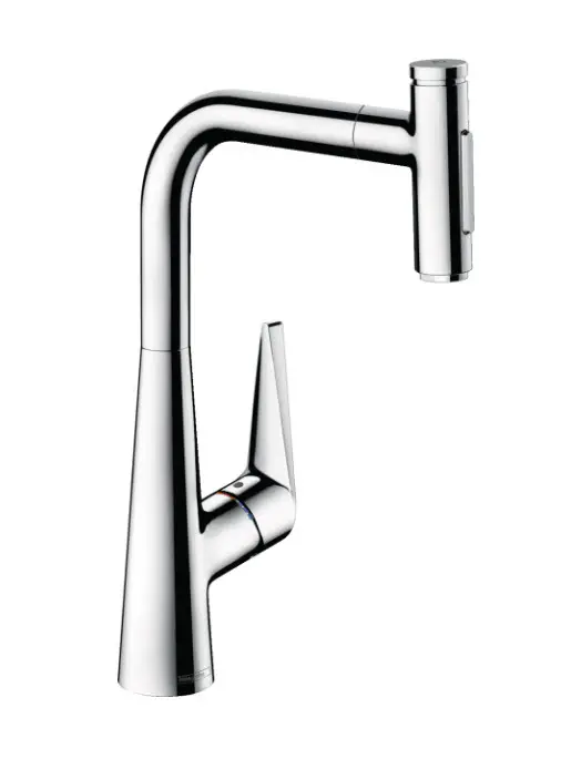 Hansgrohe Talis Select M51 - virtuves izlietnes maisītājs Talis Select, ar izvelkamu dušu, hromēts 72823000