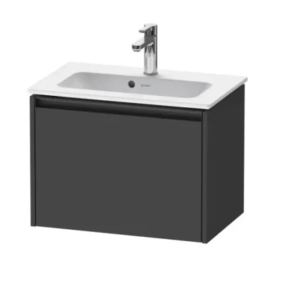 Duravit Ketho.2 - izlietnes skapītis, 44x61x39 cm, 1 atvilktne, grafīta matēts K25055049490000