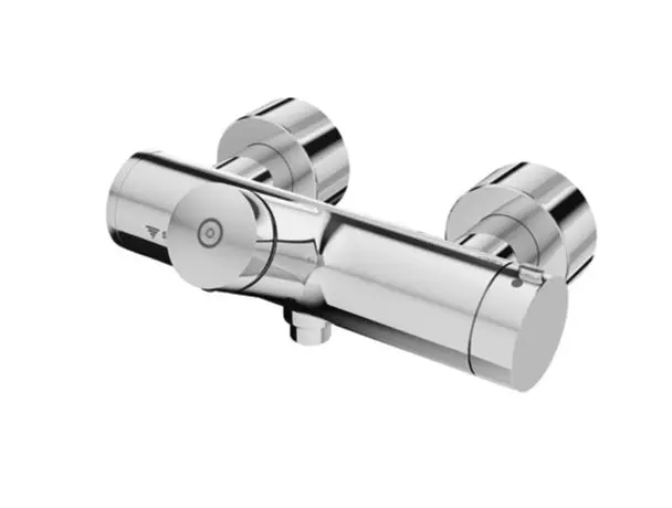 Schell Vitus - termostata dušas maisītājs VITUS VD-SC-T/u pašnoslēdzošs ar apakšējo izvadu, hroms 016150699