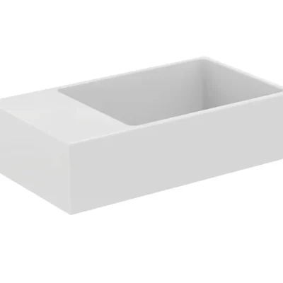 Ideal Standard Extra - rokas izlietne 45x25 cm, ar pārplūdi, bez jaucējkrāna cauruma, balta T391901