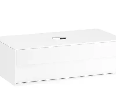 Ravak Step - izlietnes skapītis SD, 100x54x31 cm, 1 atvilktne, balts/balts X000001429