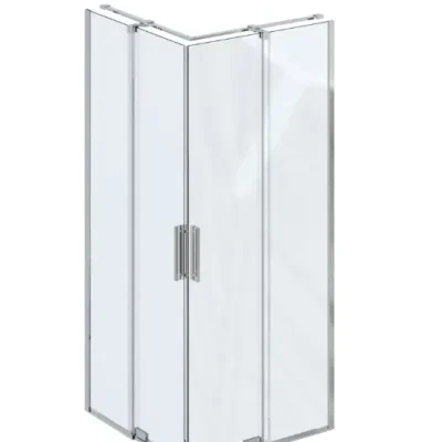 Ravak Roll - dušas kabīne 90x90 cm, hroms/caurspīdīgs stikls X14V70C00Z1