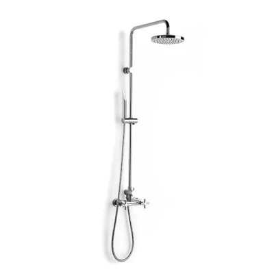 Roca Loft - dušas komplekts ar maisītāju, diametrs 20 cm, 1 strūkla, hroms A5A9743C00