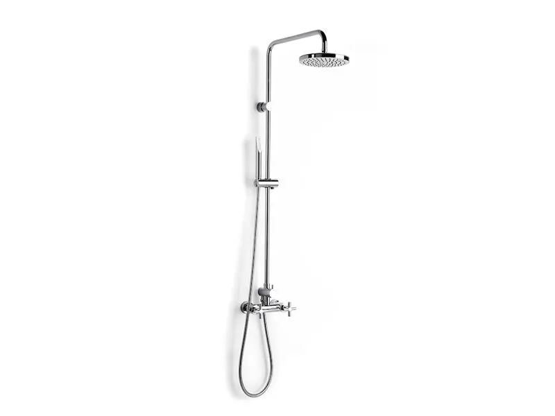Roca Loft - dušas komplekts ar maisītāju, diametrs 20 cm, 1 strūkla, hroms A5A9743C00