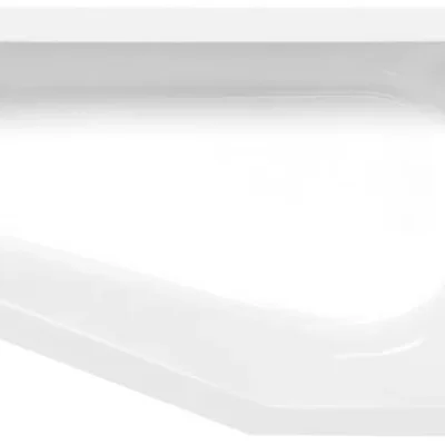Polysan vannas - Asimetriska vanna Tïgra R, 170x80x46 cm, balta 90611