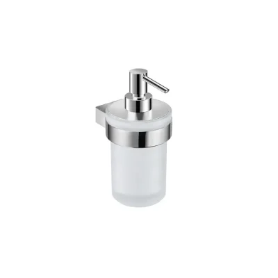 Jika Pure - ziepju dozators ar turētāju, matēts stikls/hroms H3833B20041001