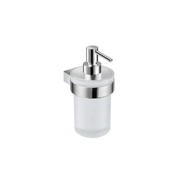 Jika Pure - ziepju dozators ar turētāju, matēts stikls/hroms H3833B20041001