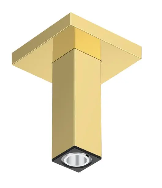 Hansgrohe - griestu dušas sviras, 11 cm, pulēta zelta apdare 24338990