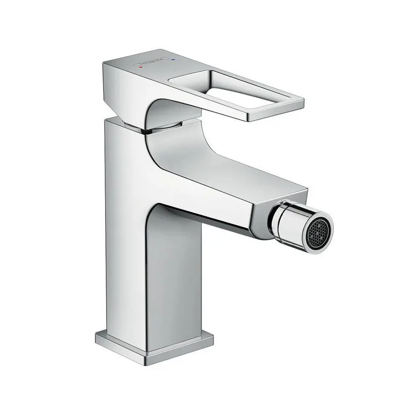 Hansgrohe Metropol - bideta vienas sviras maisītājs ar Push-Open noteces komplektu, hromēts 74520000