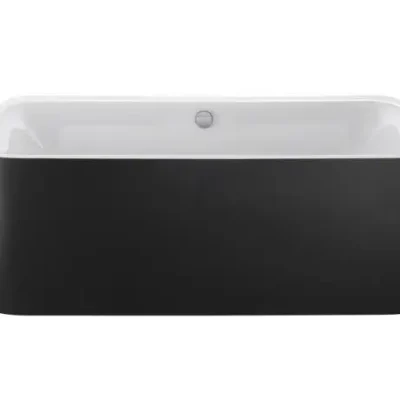 Duravit Happy D.2 Plus - brīvi stāvoša vanna, 180x80 cm, balta/grafīts super matēts 700453800000000