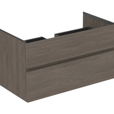 Ideal Standard Finesse - izlietnes skapītis 100x51x55 cm, 2 atvilktnes, Dark Elm E3397UR