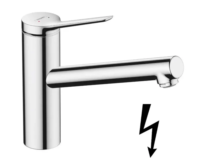 Hansgrohe Zesis M33 - virtuves izlietnes maisītājs 150, bezspiediena boileriem, hroms 74806000