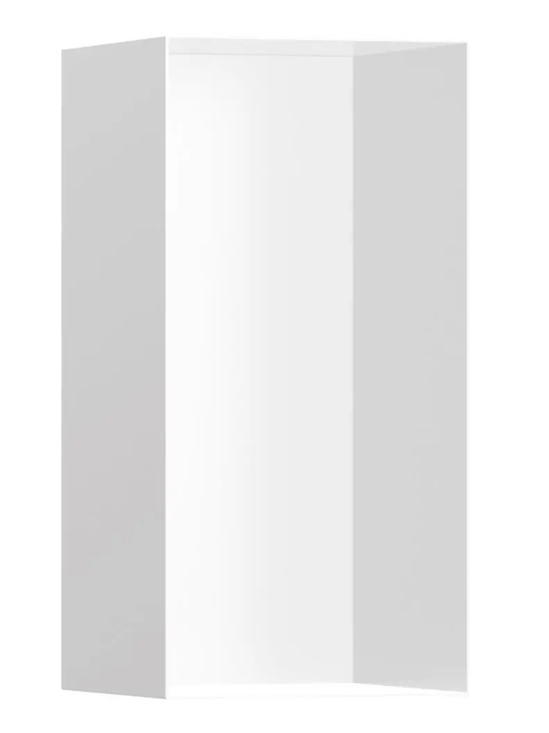 Hansgrohe XtraStoris Minimalistic - sienas niša, 30x15x14 cm, balts matēts 56076700