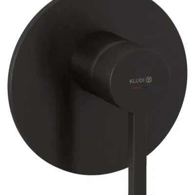 Kludi Nova Fonte - zemapmetuma dušas maisītājs, birstēts gunmetal 20755N215