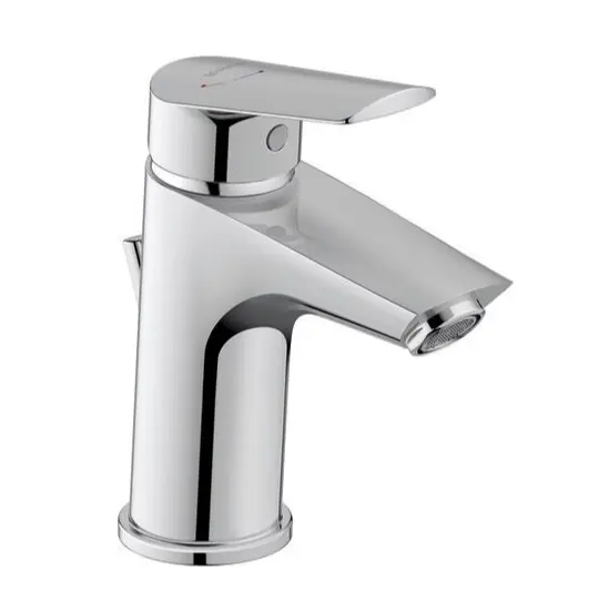 Duravit DuraStyle Basic - izlietnes maisītājs ar noteces komplektu, FreshStart, hroms N11011001010