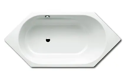 Kaldewei Ambiente - vanna Vaio 6 958, 190x90 cm, balta - vanna, pilnas virsmas pretslīdes pārklājums, īpašs pārplūdes atvērums 233827090001