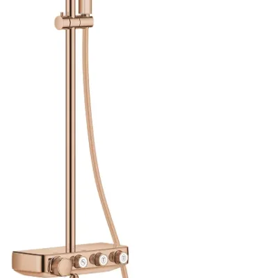 Grohe Euphoria SmartControl - dušas komplekts ar termostatu, 31x31 cm, 2 strūklas veidi, Warm Sunset 26508DA0