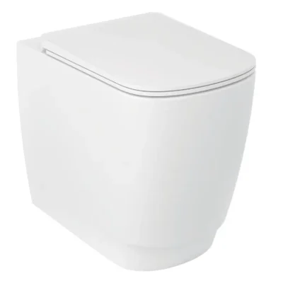 Kludi Resa S - stāvošs WC, Vario noteka, Rimless, Spiralflush, matēti balts 27WCB0353