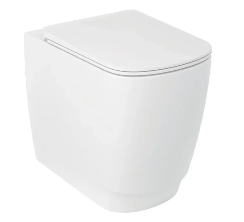Kludi Resa S - stāvošs WC, Vario noteka, Rimless, Spiralflush, matēti balts 27WCB0353