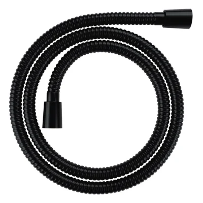 OMNIRES - dušas šļūtene, 125 cm, melna 022-BL