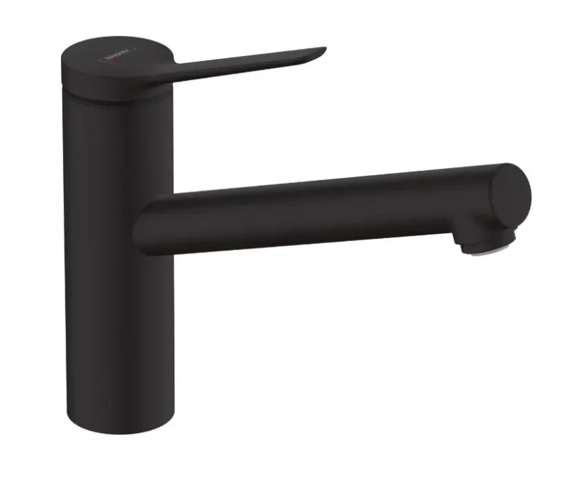 Hansgrohe Zesis M33 - virtuves izlietnes maisītājs 150, melns matēts 74802670