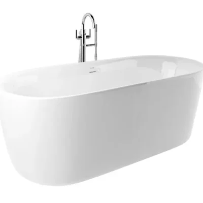 Kludi Elin - Brīvi stāvoša vanna, 180x80 cm, spīdīgi balta 52BF0243