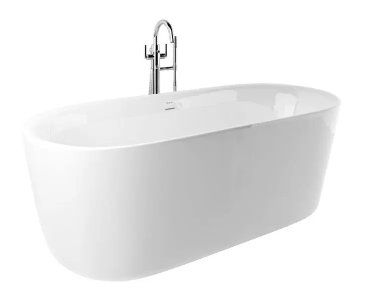 Kludi Elin - Brīvi stāvoša vanna, 180x80 cm, spīdīgi balta 52BF0243