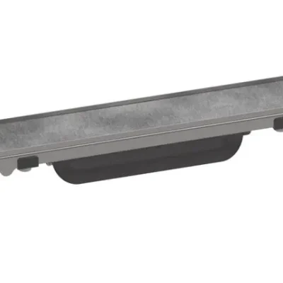 Hansgrohe RainDrain Rock - dušas noteka 600, flīzējama, nerūsējošais tērauds 56029000